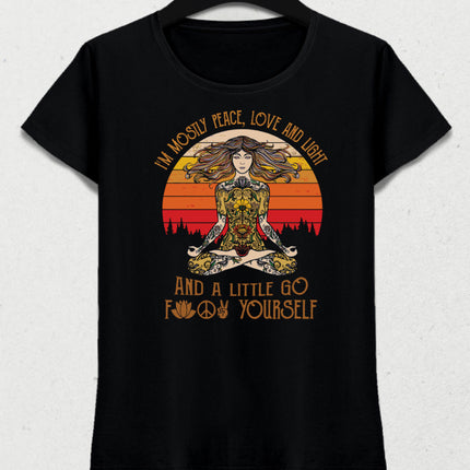 love and light tişört - basmatik.com