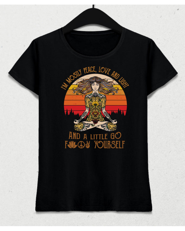 love and light tişört - basmatik.com