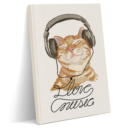Love music kanvas defter - basmatik.com