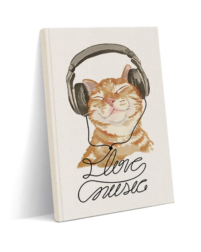 Love music kanvas defter - basmatik.com