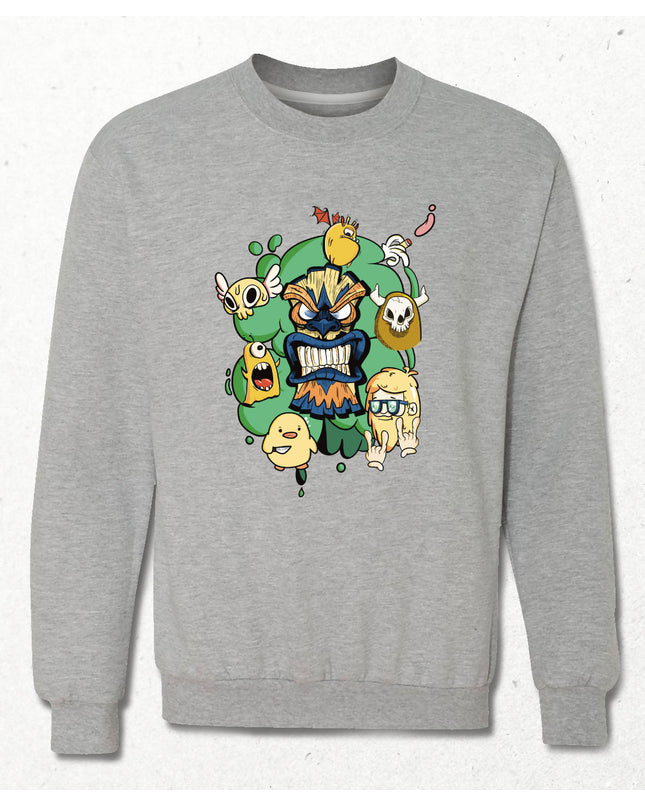 Mask Doodle - Yellow monsters