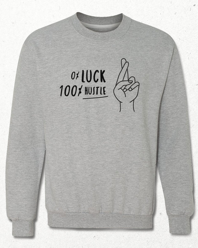 luck beyaz sweatshirt - basmatik.com