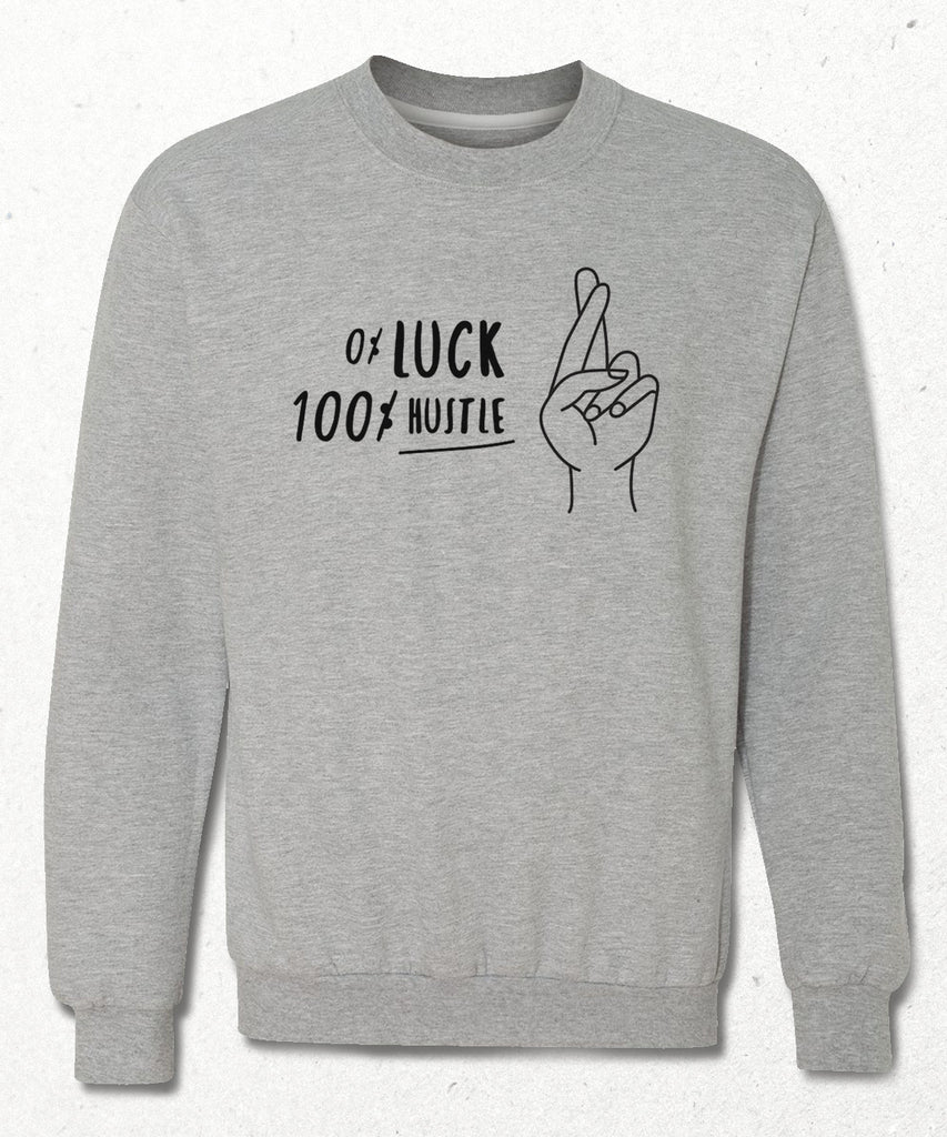 luck beyaz sweatshirt - basmatik.com