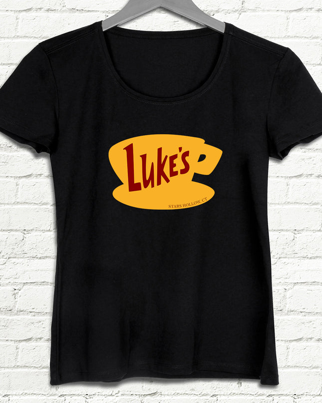 lukes siyah tişört - basmatik.com