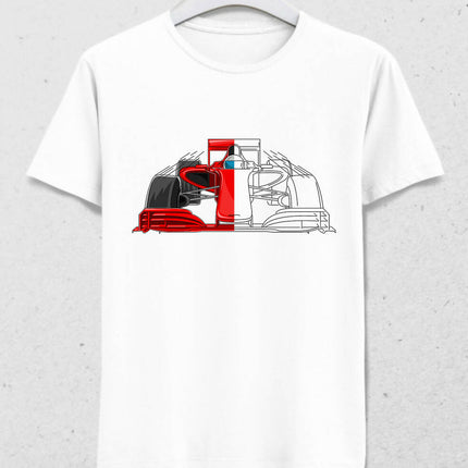 Racing Car V2 Erkek Tişört - basmatik.com