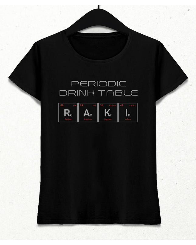 Periodic Drink Table Kadın Tişört