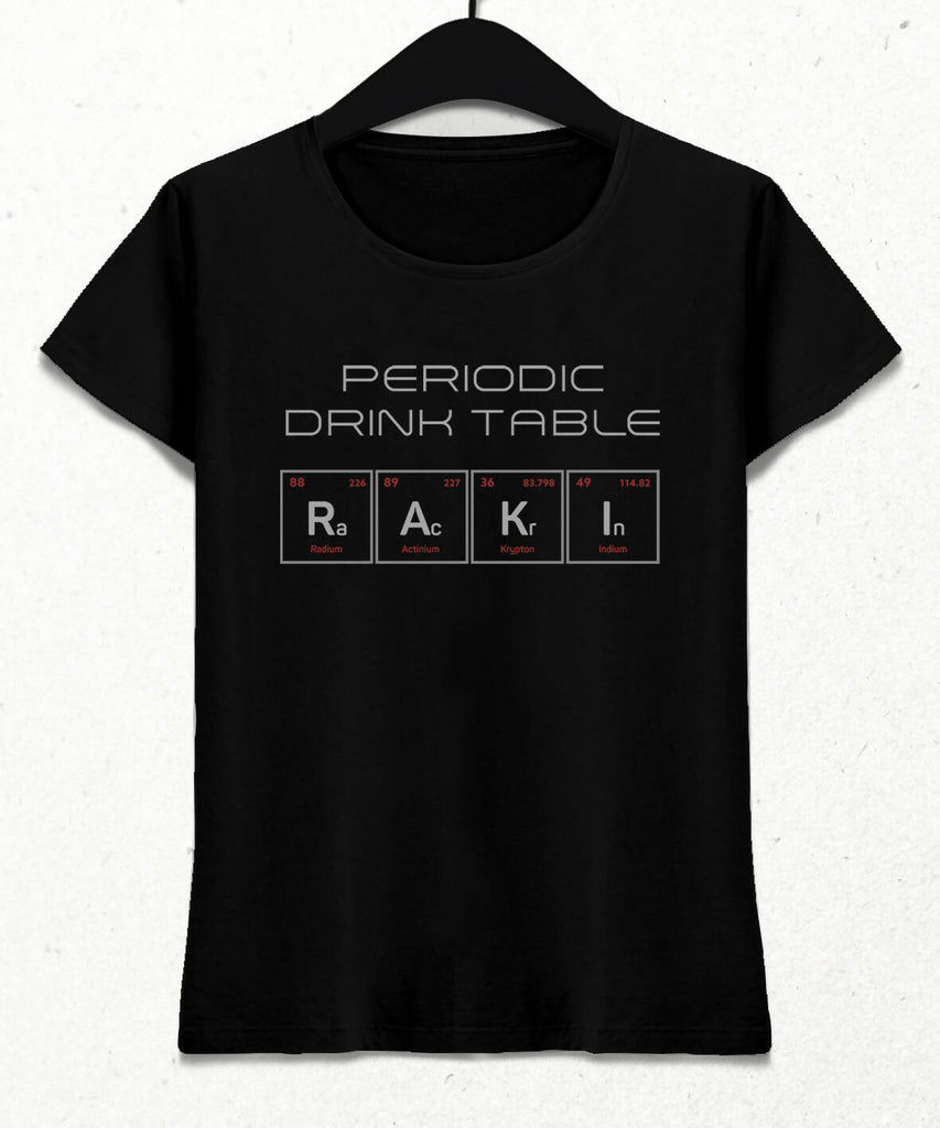 Periodic Drink Table Kadın Tişört