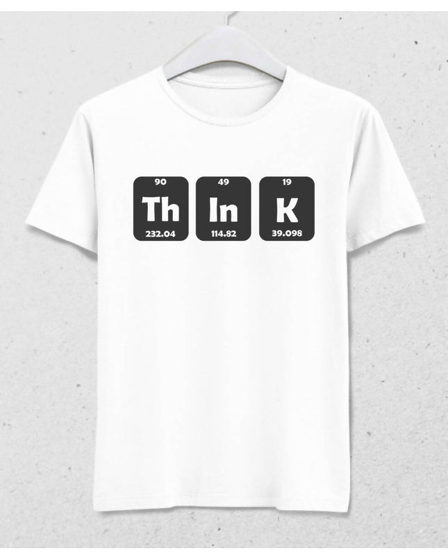 Think - Düşünmek Erkek Tişört - basmatik.com