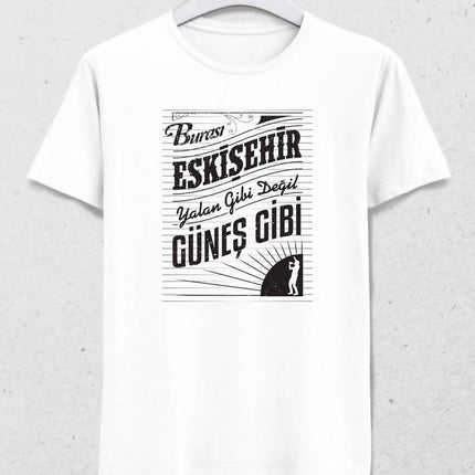 Burası Eskişehir - 2 / Erkek Tshirt - basmatik.com