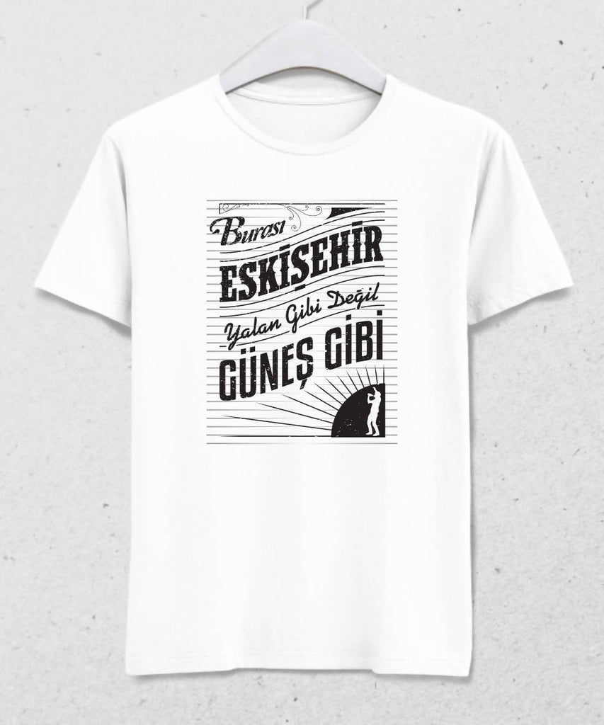 Burası Eskişehir - 2 / Erkek Tshirt - basmatik.com