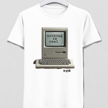 Macintosh Beyaz Tişört - basmatik.com