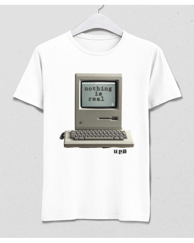 Macintosh Beyaz Tişört - basmatik.com