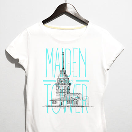 Maiden tower tshirt - basmatik.com