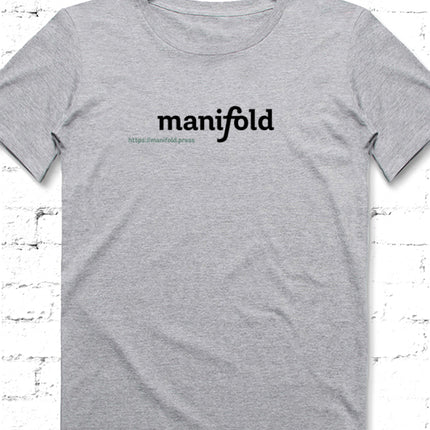 Manifold logo gri erkek tişört - basmatik.com