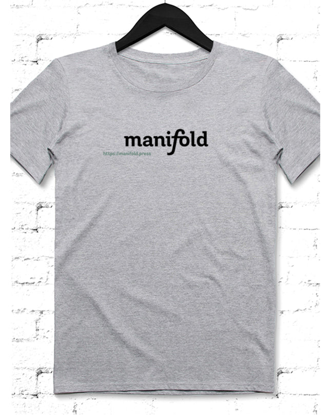 Manifold logo gri erkek tişört - basmatik.com