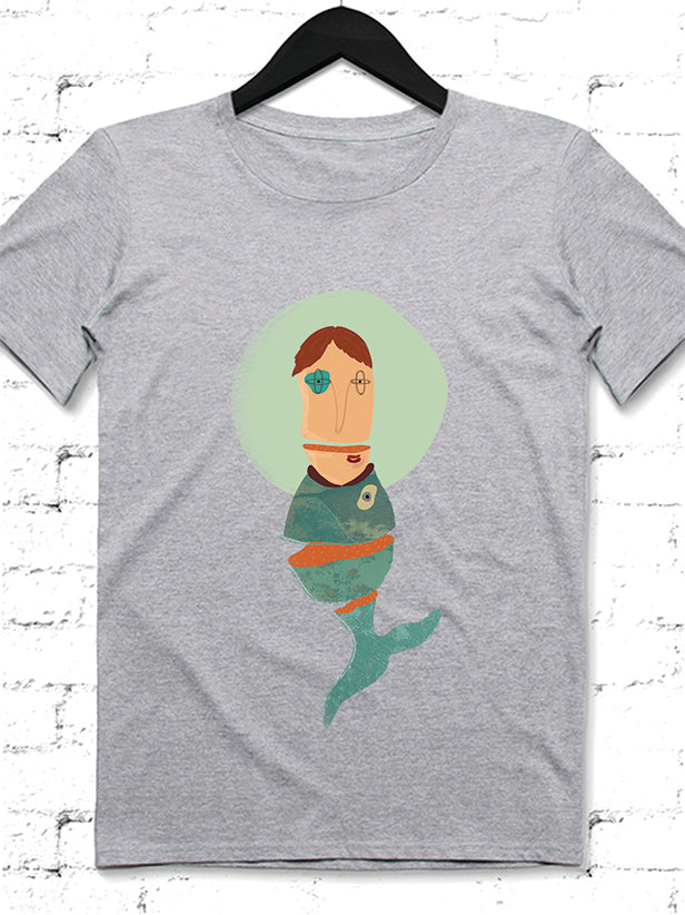 Meczup gri t-shirt - basmatik.com