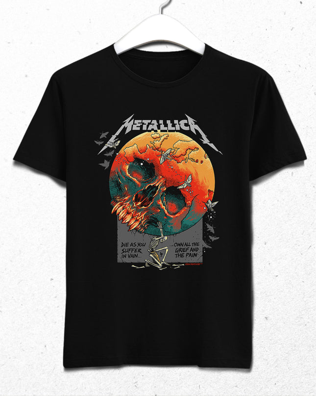 Metallica die as you tişört - basmatik.com