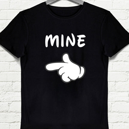 mine siyah Erkek tshirt - basmatik.com