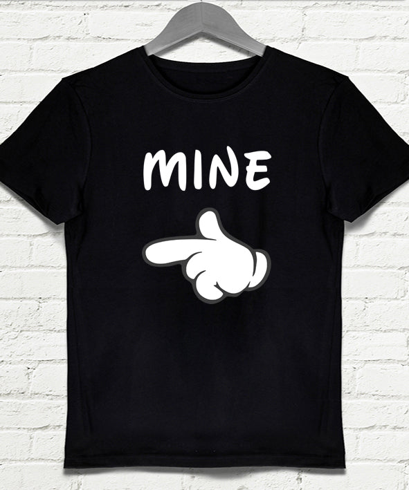 mine siyah Erkek tshirt - basmatik.com