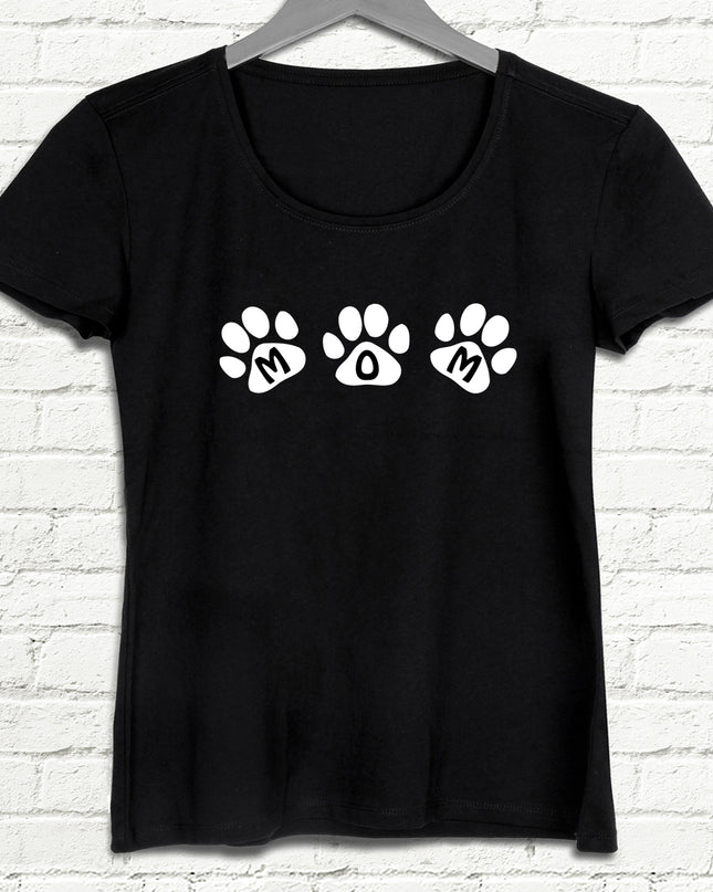 Mom pati siyah tişört - basmatik.com