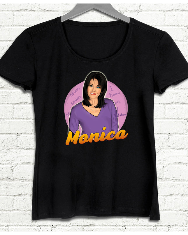 Monica Geller siyah tişört - basmatik.com