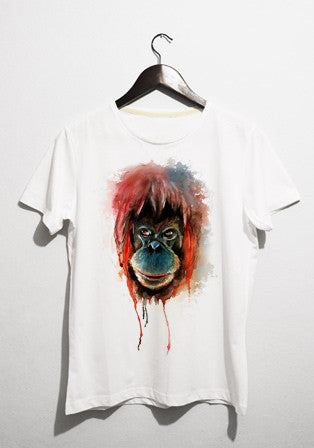 monkey t-shirt - basmatik.com