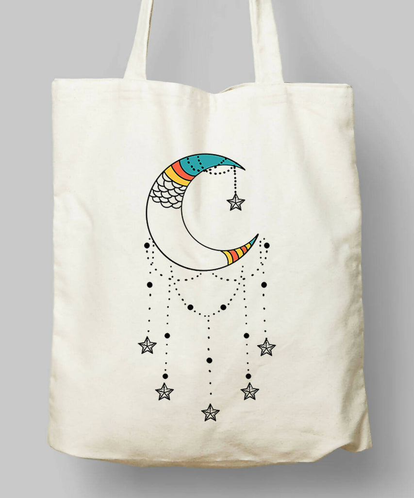 Crescent and Stars Cloth Bag