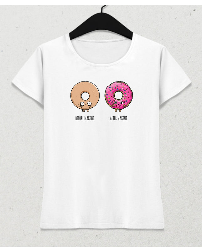 makeup kadın tişört - basmatik.com