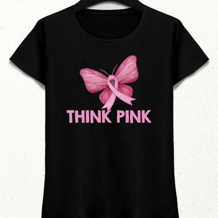 Think Pink v1 Kadın Tişört