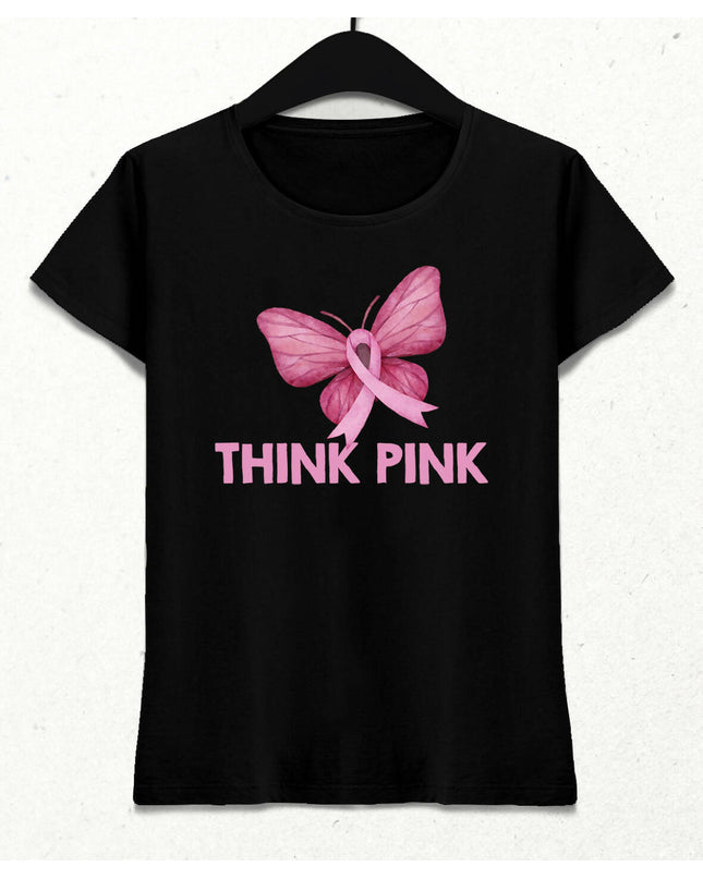 Think Pink v1 Kadın Tişört