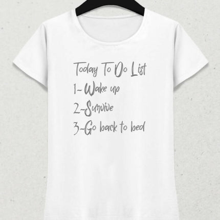 Today List Kadın Tişört