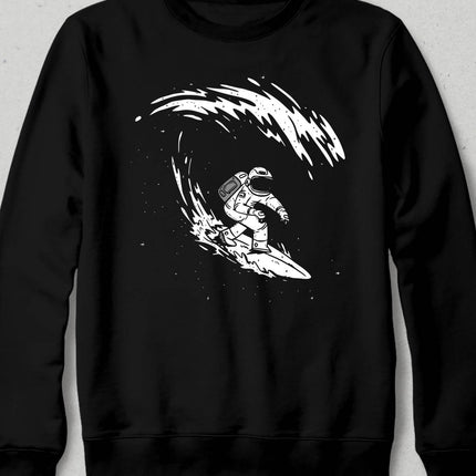 Surfing Astronaut Sweatshirt - basmatik.com