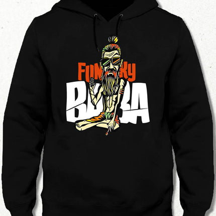 Funky Dad Hooded Black Sweatshirt