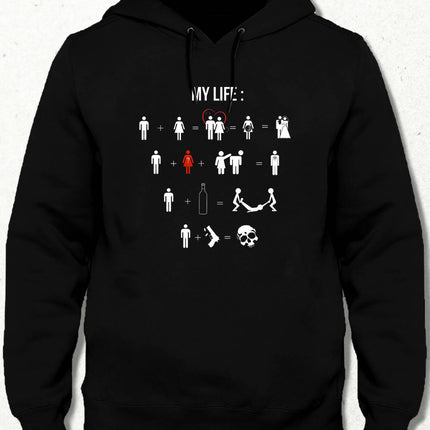 My Life Kapüşonlu Sweatshirt