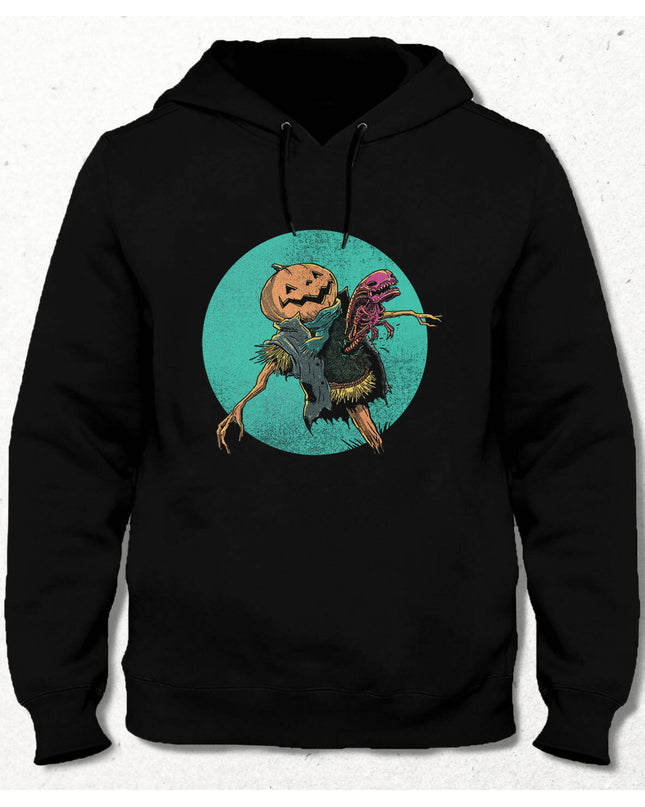 Halloween Alien Hooded Sweatshirt