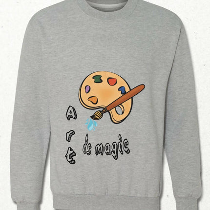 Art is Magic Ressam Sweatshirt