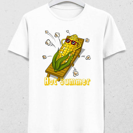 Hot Summer Erkek Tişört - basmatik.com