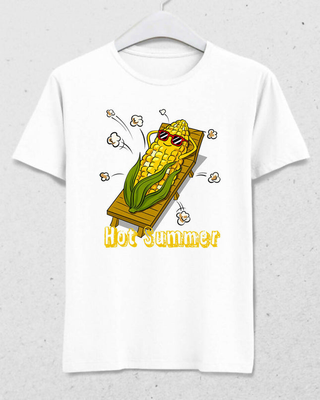 Hot Summer Erkek Tişört - basmatik.com