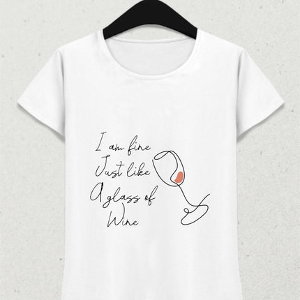 Şarap Gibi İyiyim Tişört