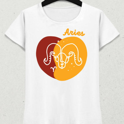Aries - Aries Minimalist Colorful Design Women's T-Shirt