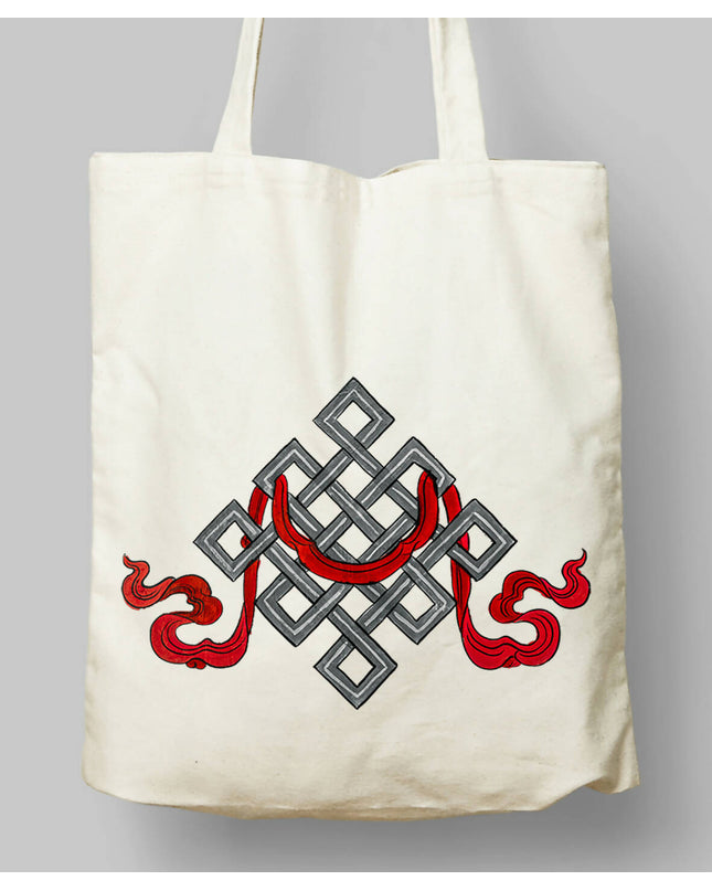Düğüm & Desen Bez Çanta - basmatik.com