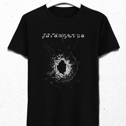 Paramparça Erkek Siyah Tişört - basmatik.com