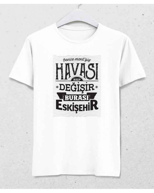 Burası Eskişehir - 8 / Erkek Tshirt - basmatik.com