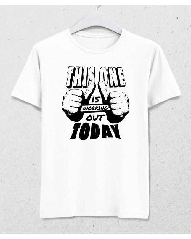 Today Erkek Beyaz Tişört - basmatik.com