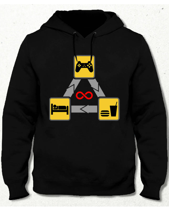 Gamer Routine Hooded Sweatshirt