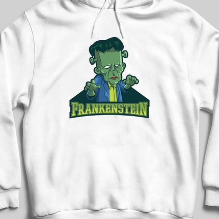 Frankenstein Baskılı Sweatshirt - Kapüşonlu