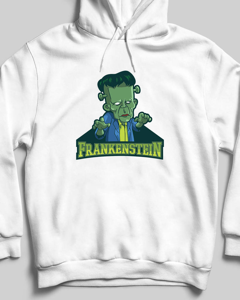 Frankenstein Baskılı Sweatshirt - Kapüşonlu