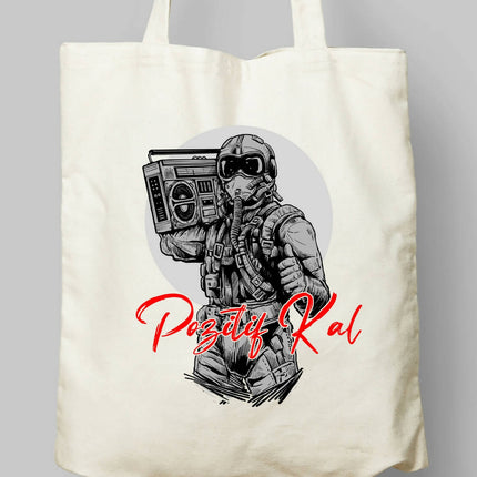 Pozitif Kal T-shirt Bez Çanta 2