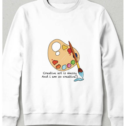 Yaratıcı Ressam Sweatshirt