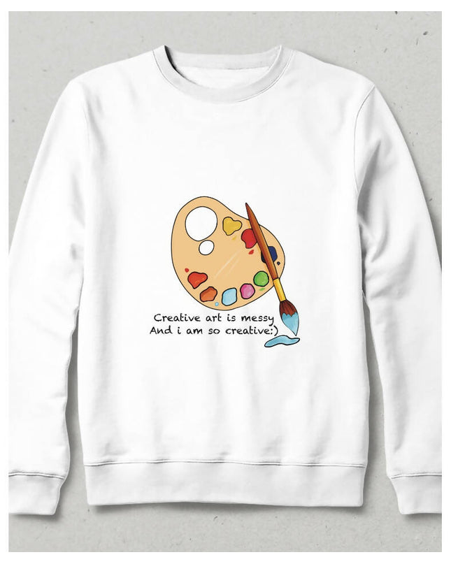 Yaratıcı Ressam Sweatshirt